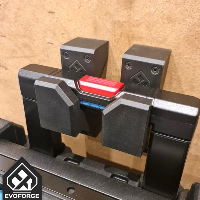 Erbauer 18V Cordless Drill Belt Clip Wall Mount - 3 Pack For Van Or Workshop