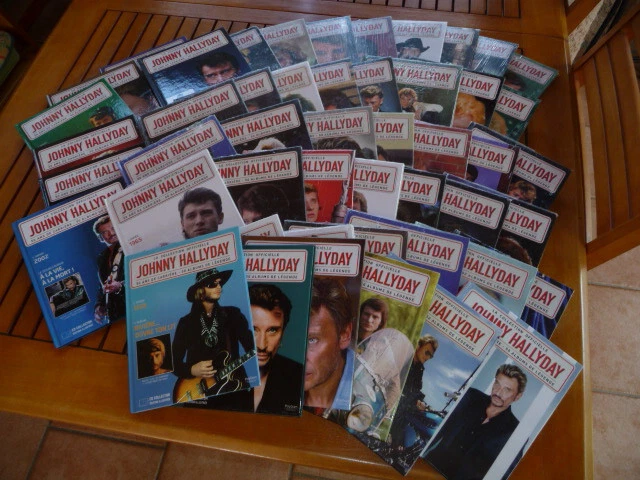 LIVRET + CD La collection officielle "Johnny Hallyday" 50 Albums de