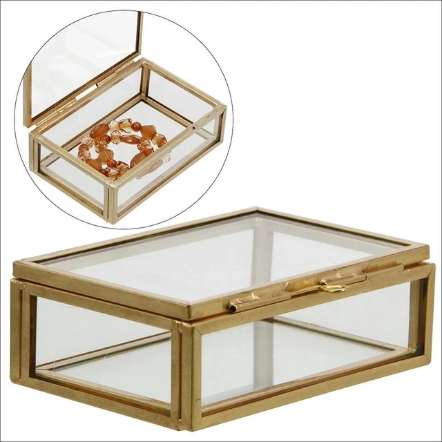 PureDay Vitrine pour collection en aluminium et verre avec fermeture à clé 60 x 94 cm - Achat