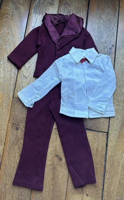 Pour poupée Jerry Bella :pull tenue Skieur 1972