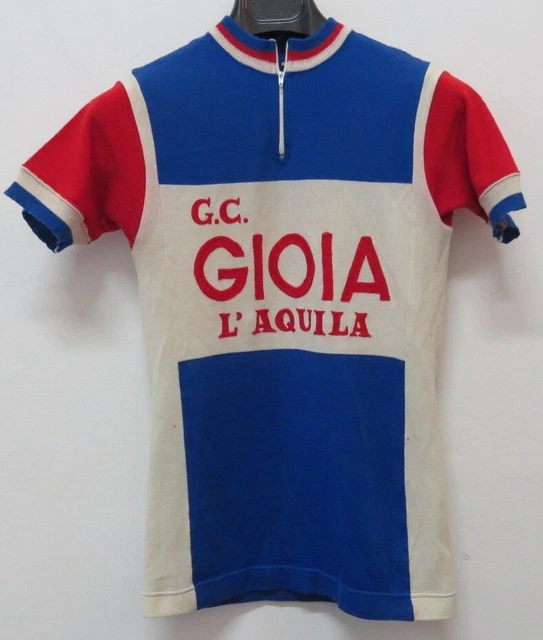 Maillot De Cyclisme Vintage Castelli Eroica - Taille L/XL, Laine Et Acrylique, Made In Italy