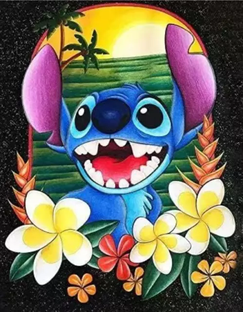 5D DIY Diamond Art Painting Kits Full Drill for Adults Kids, Cartoon Diamond Gem