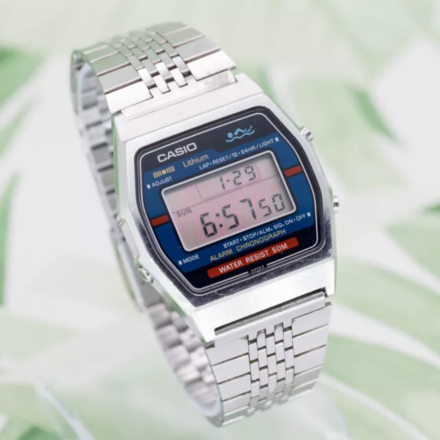 Casio alarm chrono lithium outlet