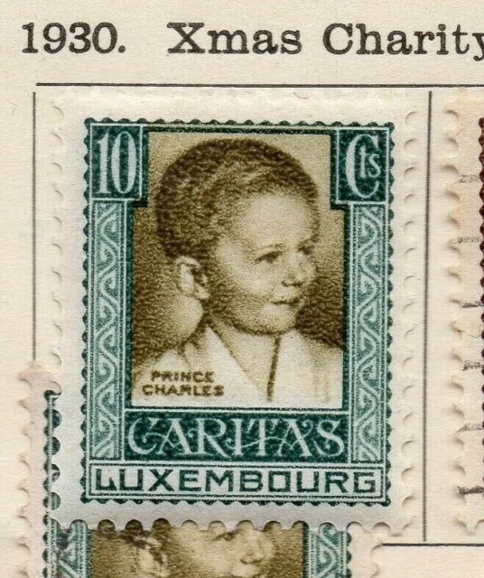 Luxemburg 1930 Early Issue Fine Mint Hinged 10c. NW-191843