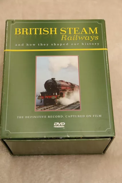 British Steam Railways & How They Shaped Our History - DeAgostini 18 DVD Box set