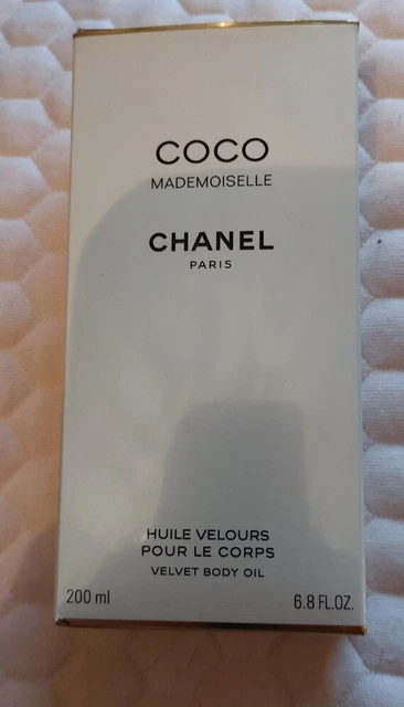 coco mademoiselle chanel body oil