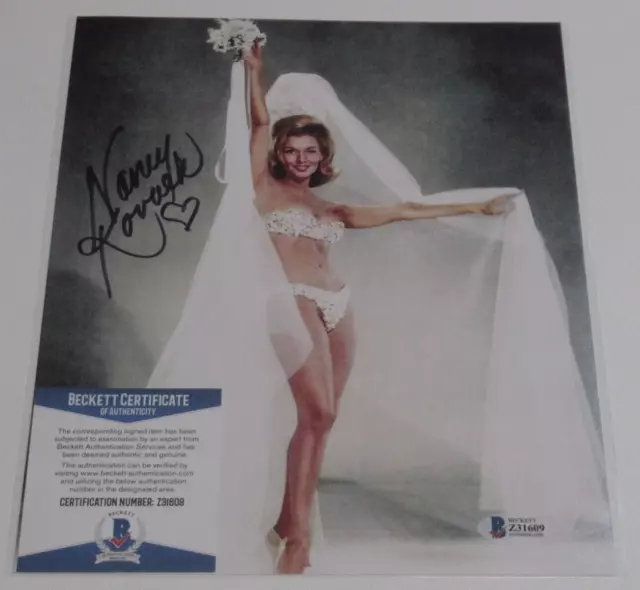 Nancy Kovack Signed Photo Beckett BSA Autograph TV Movie Actress Star Trek