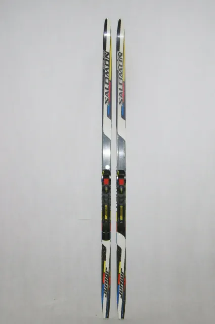 Salomon " Equipe Junior " Top Langlauf Skating Ski 146 Cm + Sns Bindung