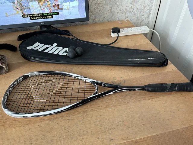 dunlop blackstorm squash racket