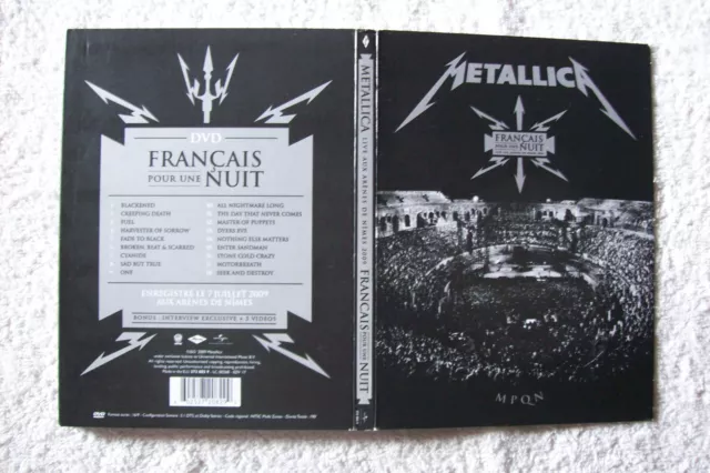 Metallica – Français pour une nuit - Live aux arènes de Nîmes 2009 DVD