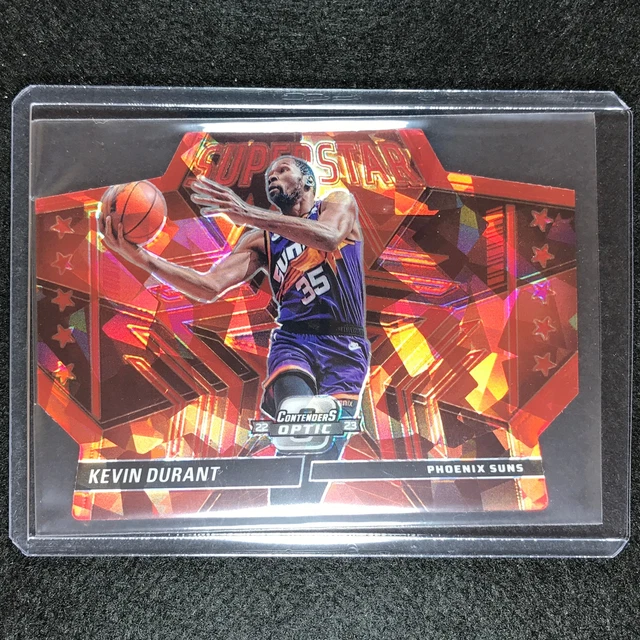 2022-23 Contenders Optic KEVIN DURANT Superstars Die-Cut Red Cracked Ice #8