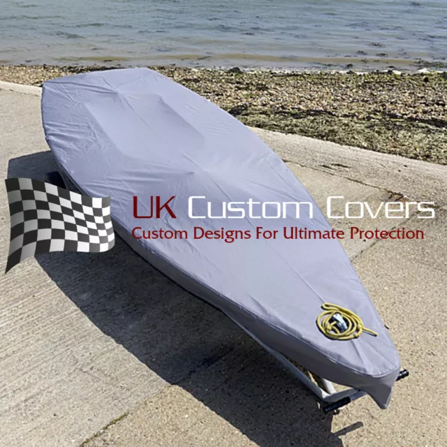 Laser Dinghy Boat Tailored Cover - Grey 125