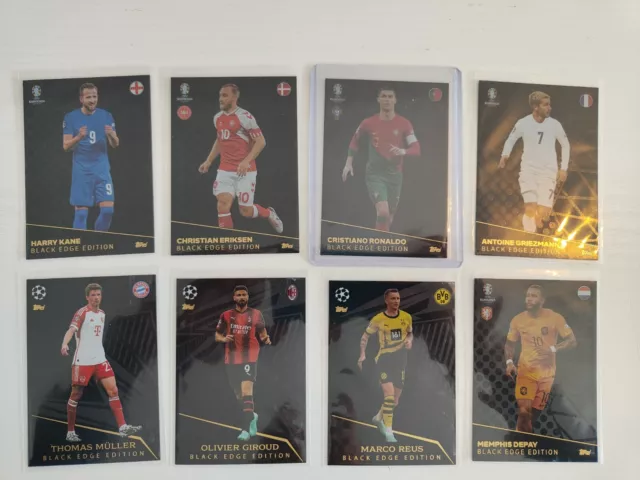 cartes match attax limited edition x2 topps euro 2024