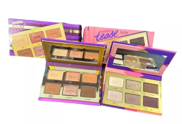 tarte tartelette Tease or Flirt Amazonian Clay Eyeshadow Palette 6 Colors Shades