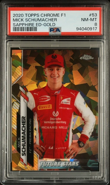 2021 TOPPS CHROME Formula 1 — Mick Schumacher Haas F1 — Rookie