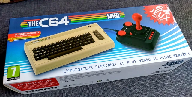CONSOLE MINI COMMODORE THE C64 MINI - Complet état comme neuf FR EUR 10 ...