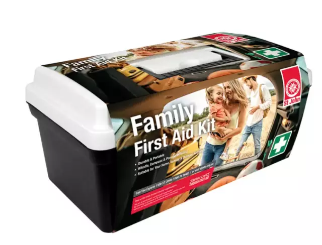 St John Ambulance Medium First Aid Kit NATIONALLY OH&S WH&S COMPLIANT