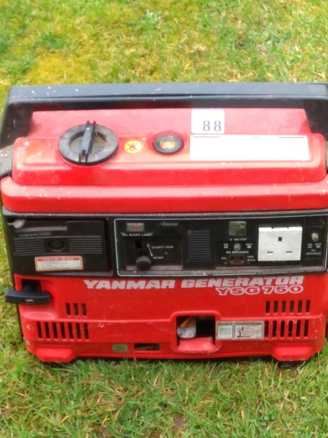 003 ヤンマー YANMAR GENERATOR YSG750 発電機 ジャンク品 現状品