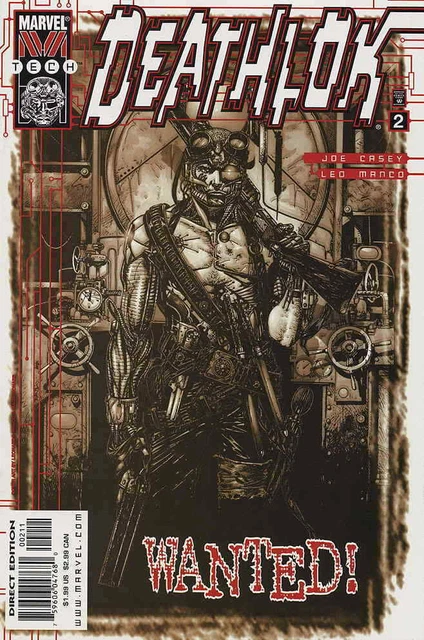 Deathlok #2 Marvel Comics October Oct 1999 (VFNM)