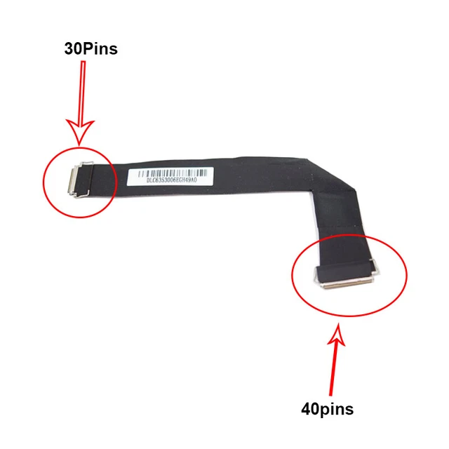 LCD LED Screen Display Cable for iMac 21.5” A1418 30Pin to 40Pin LVDS Flex 2015