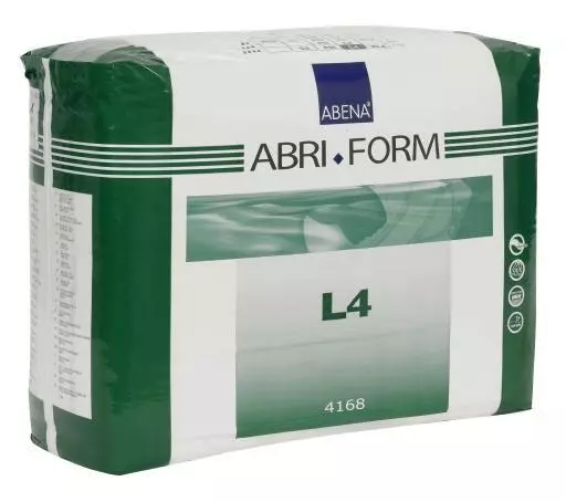 Abri Form L4 xPlus large Slip weiss 15.25.03.2095 FOLIE 12er Packung Art 4168