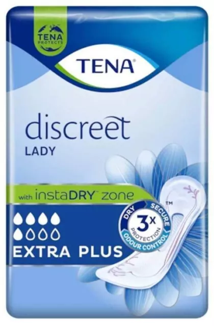 TENA Discreet Lady Extra Plus Einlagen (96 Stück) Hygieneeinlagen