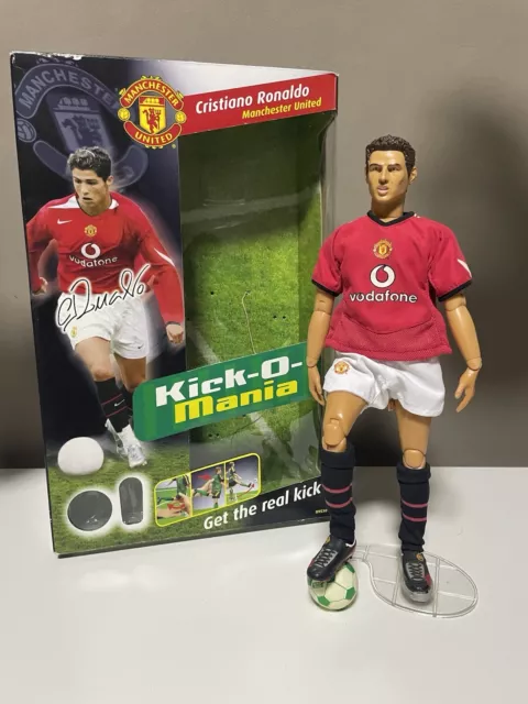 Kick-O-Mania Cristiano Ronaldo CR7 Manchester United Man Utd Football  Figure | eBay