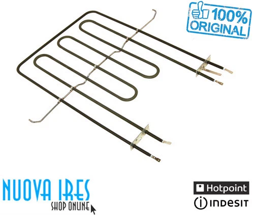 Resistenza Superiore 2200W con Grill per Forno Elettrico Beko Originale Resistenza Superiore 2200W con Grill per Forno Elettrico Beko Originale