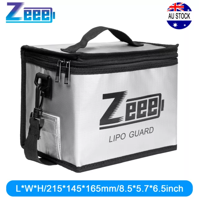 Zeee Lipo Battery Safe Bag Guard Fireproof Explosionproof for Charge & Storage