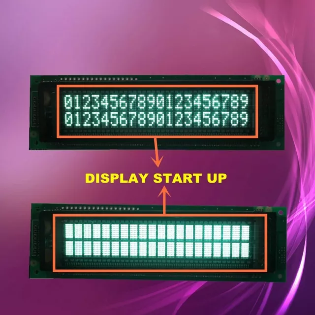 KH202MDA2-1 VFD Display Module Vacuum Fluorescent Display For FUTABA M202MD15FA