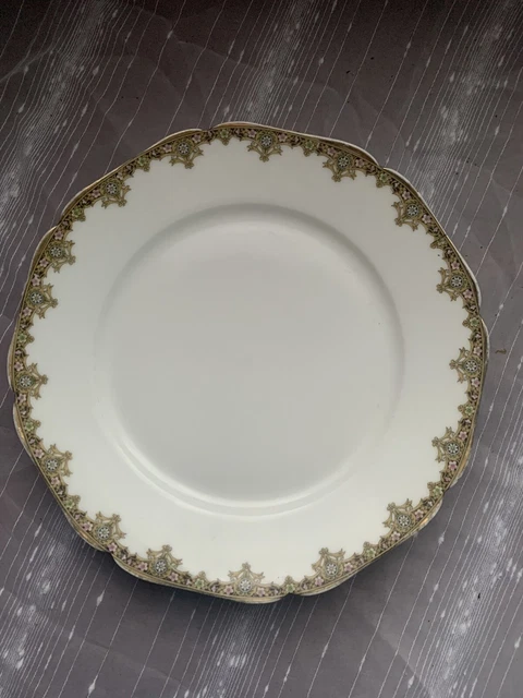 2 Superbes Assiettes Haviland En Porcelaine Limoges France