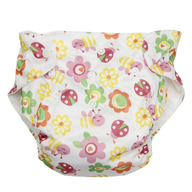 Adjustable Baby Pocket Cloth Diaper Cover Infant Kid Nappy Washable Reusable 6