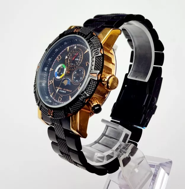 Men's MULTIFUNCTION Watch DANIEL STEIGER "Equinox". DS2002. In BOX