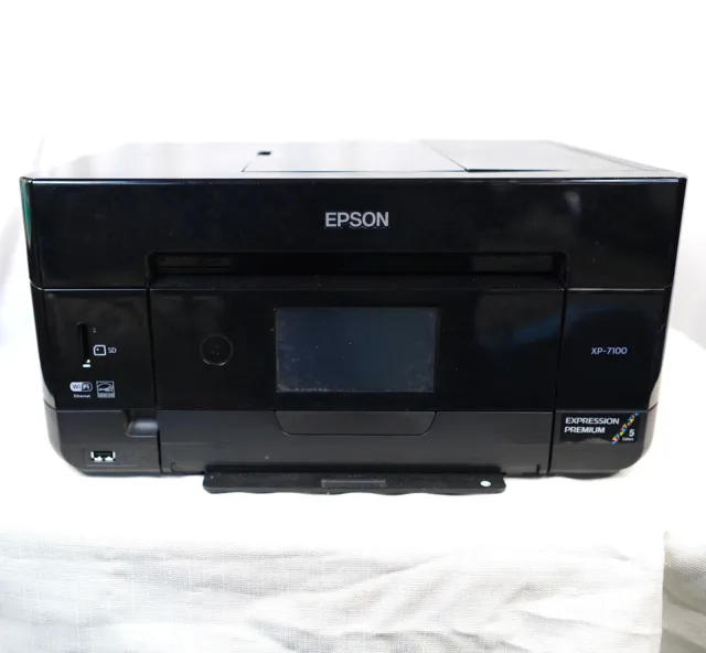 Epson Expression Premium XP-7100 All-in-One Printer Disc Printing WiFi Photos