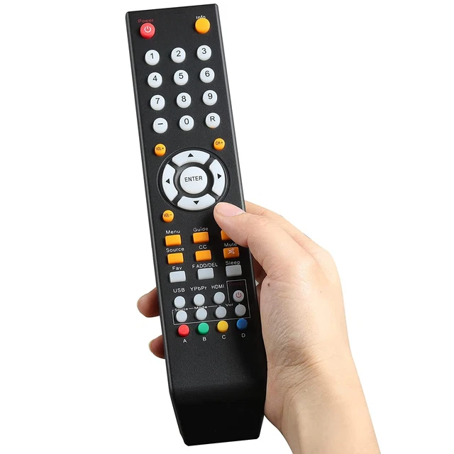 New Replacement Remote Control For Sceptre Tv Led Hdtv 8142026670003C