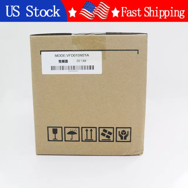 New In Box Frequency Converter Delta VFD015M21A 1.5KW 230V fast shipping