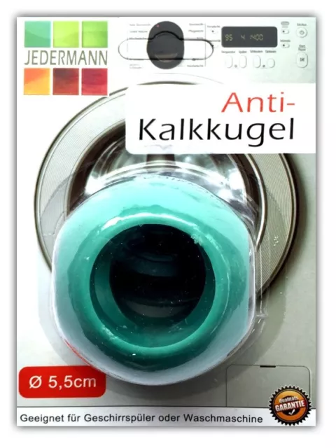 Anti Kalk Kugel Magnetisch Ø 5,5cm Waschmaschine Geschirrspüler Antikalk Ball