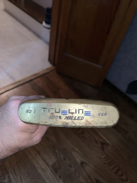 TRUE LINE HD-1 100% Milled Putter W/ Insert Absolute Dual Density Grip