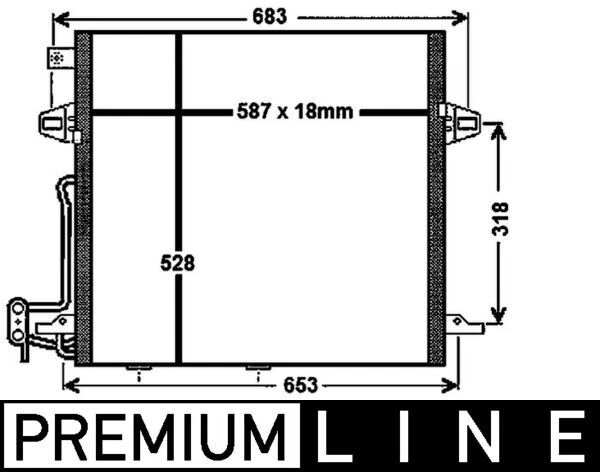 ENSEMBLE SÉCHOIR À condensateur et récepteur A/C 44ZKFX19 pour Versa