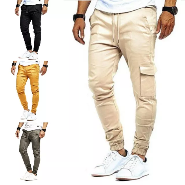 Pantalon cargo pour hommes joggers pantalon de travail gris M 3XL pantalon de su