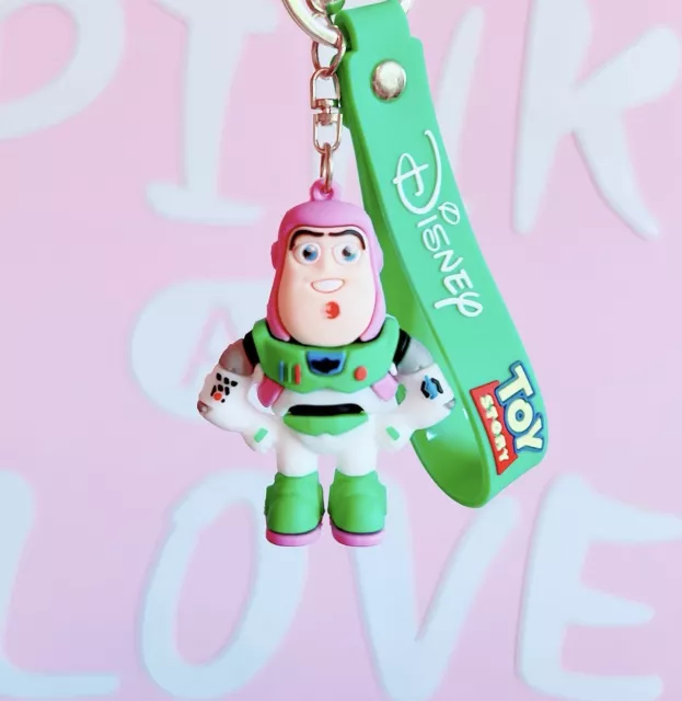 Buzz #2 Lightyear Toy Story Pixar Disney Keychain Keyring Pendant Bag Charm