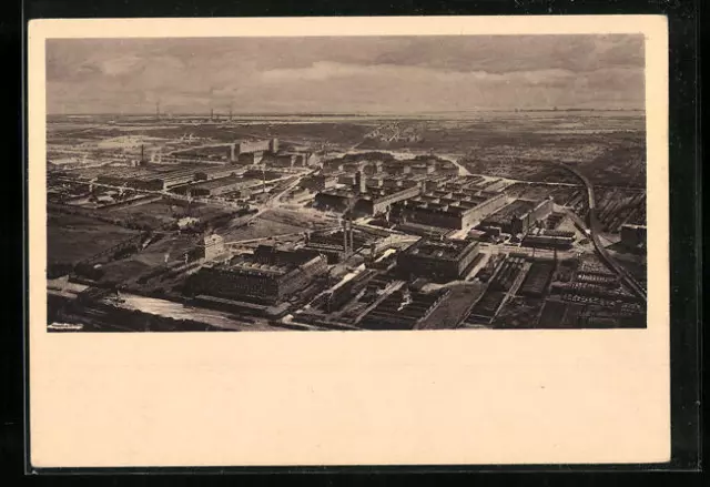 Berlin, Fabrikanlagen von Siemensstadt, Ansichtskarte