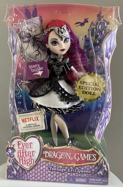 Ever After High Dragon Games Teenage Evil Queen Doll Special Edition Ravens  MOM