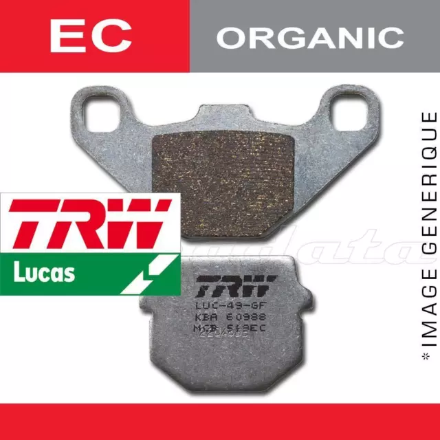 Plaquettes de frein Avant TRW MCB 519 EC Piaggio NRG 50 Power Purejet C45 05-