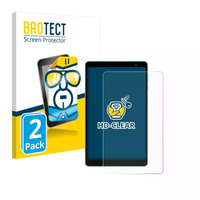 2x Film Protection Ecran pour Teclast P80T Clair Protecteur