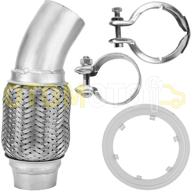 Scarico Flessibile Riparazione Tubo 45mm X 250mm Morsetto Con - Foto 3