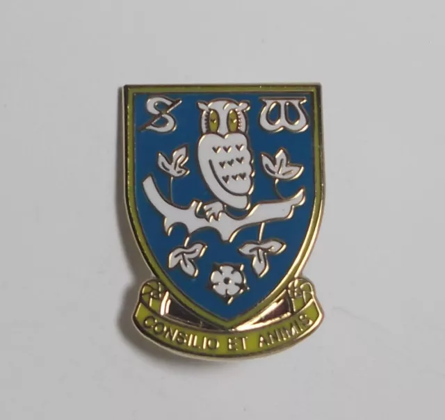 Sheffield Wednesday Fc - Enamel Crest Badge.