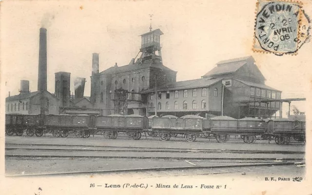 CPA-LENS - Mines de Lens - Fosse N°1 (127069)