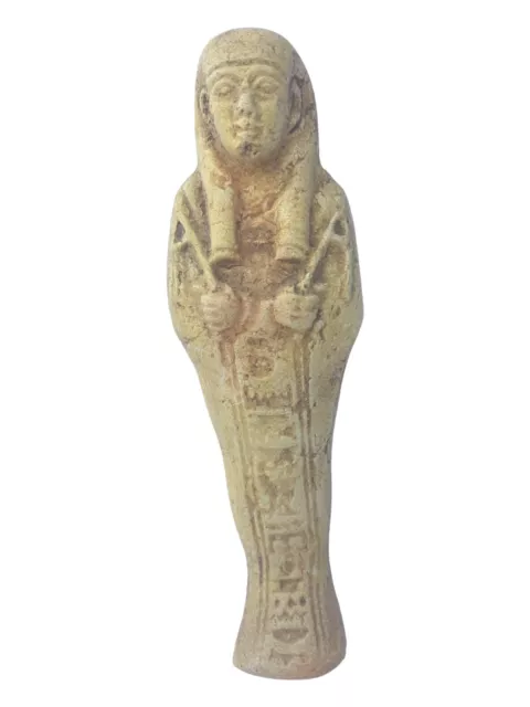 UNIQUE ANTIQUE ANCIENT EGYPTIAN Statue Ushabti Servant Magic Hieroglyphic