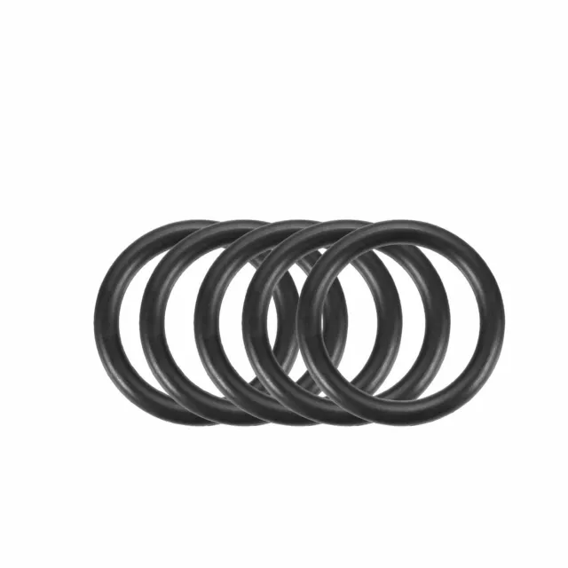 30pcs Black Nitrile Butadiene Rubber NBR O-Ring 11.2mm Inner Dia 1.8mm Width ✦KD